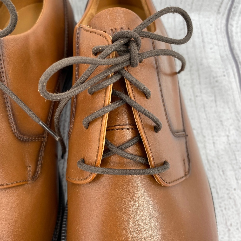 Cole Haan Bedford Cap Toe Oxford Men 13 British Tan Leather Grand 360 Dress Shoe - Picture 5 of 12